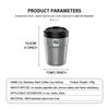 MXUI1 Universal Portable Car Stainless Steel Ashtray Cup Holder For BMW M 1 3 4 5 6 7 Series M3 M6 F01 F02E34 E36 E70 F10 X6 X1