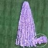 Guirlande de fleurs de glycine artificielle Vigne de fleurs suspendues en fausse glycine pour la maison, l'arche de mariage, le mur, le jardin