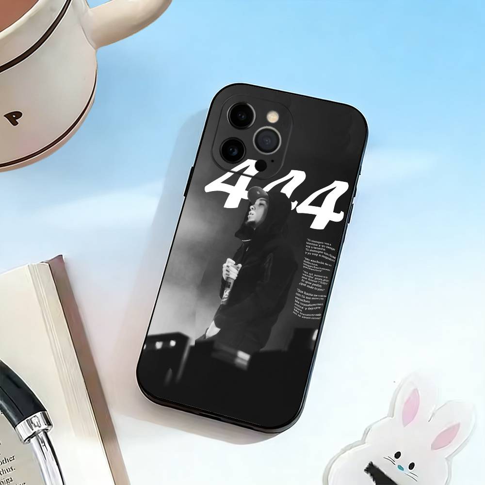 Rapper-Yan Block 111 444 Phone Case Silicone Soft For IPhone 17 16 15 14 13 12 11 X XR Plus Pro Max Plus