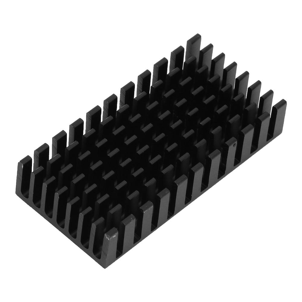 5ks P25*10*50-B Hliníkový chladič chladiče pro elektronický čip CPU 50*25*10mm