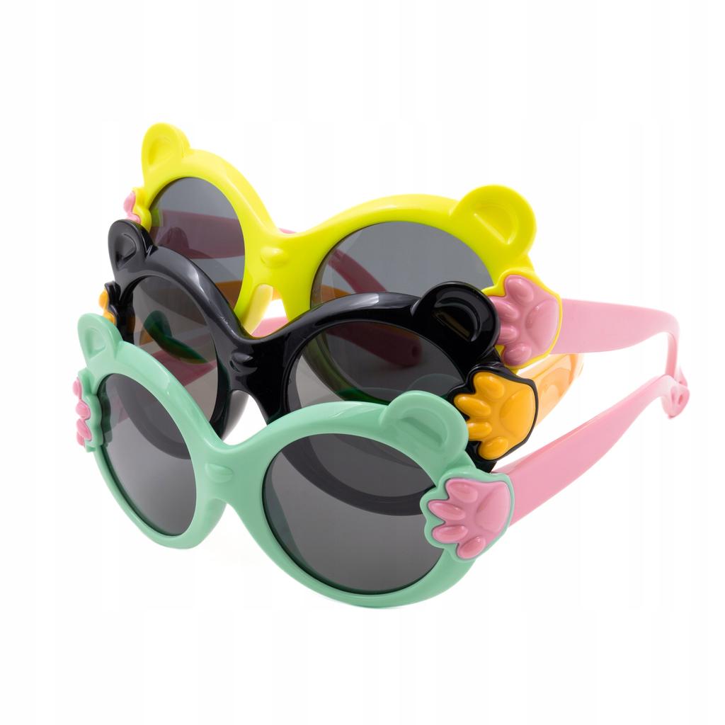 Polarized Children'S Sunglasses Uv400 Paw Print And