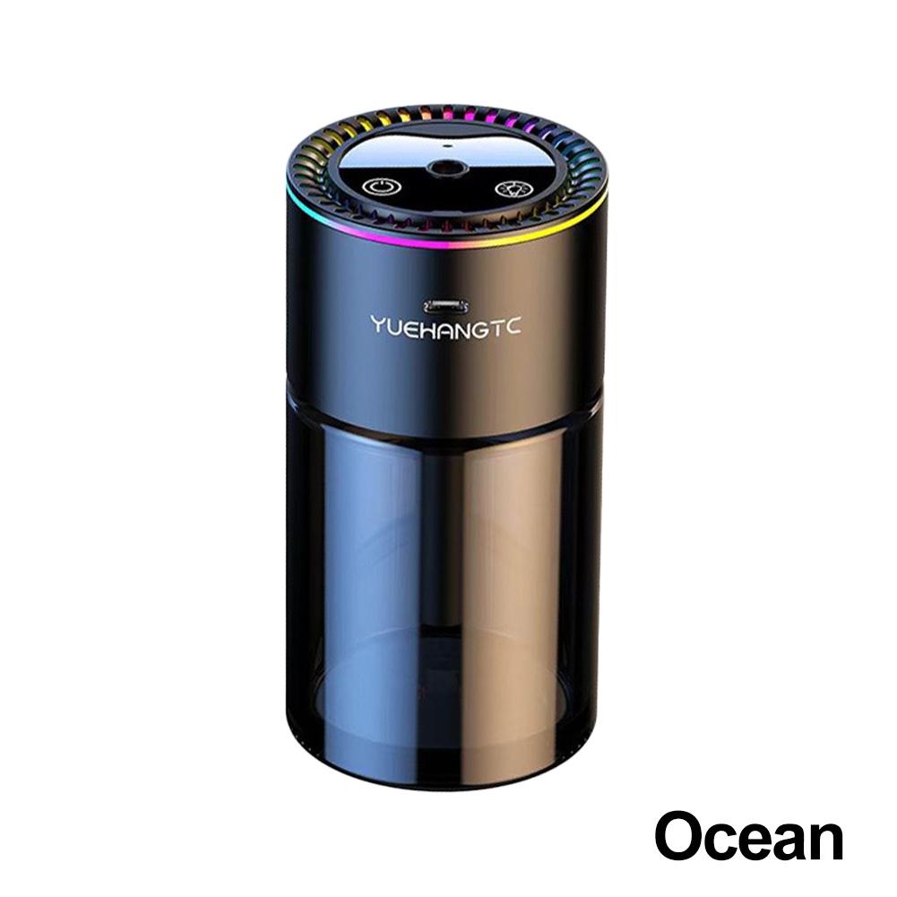 Smart Car Air Freshener 5 Adjustable Modes Electric Aroma Diffuser Auto Essential Oil Purifier Aromatherapy Mist Maker Lights