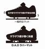 Garson DAD Floor Protection Rubber Mats for Passengers Rubber Mats for Outdoor and Washable and with Excellent Grip and Spiked First-Row (HA328-01)