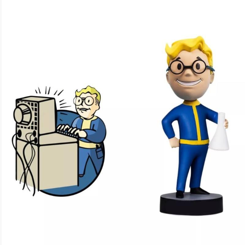 Vault Fallout Boy Resin Model Ornament Desktop Decoration And Gaming Gifts Fans