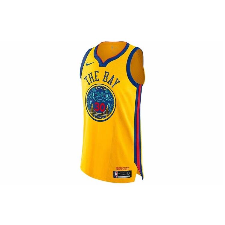 Nike Basketball Jersey Mens Yellow AH6052-728