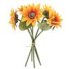 Realistic Artificial Sunflower Bouquet Elegant Simulated Sunflower  Holiday Party Wedding