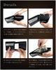 RAITO LEATHER Tochigi Leather Genuine Made In Large Capacity Men's Bi-fold Wallet, Leather, Japan, (Black)