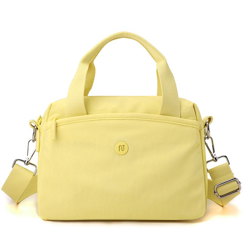 

Женская сумка кроссбоди Многофункциональная сумка на плечо Сумка для мамы светло-желтого