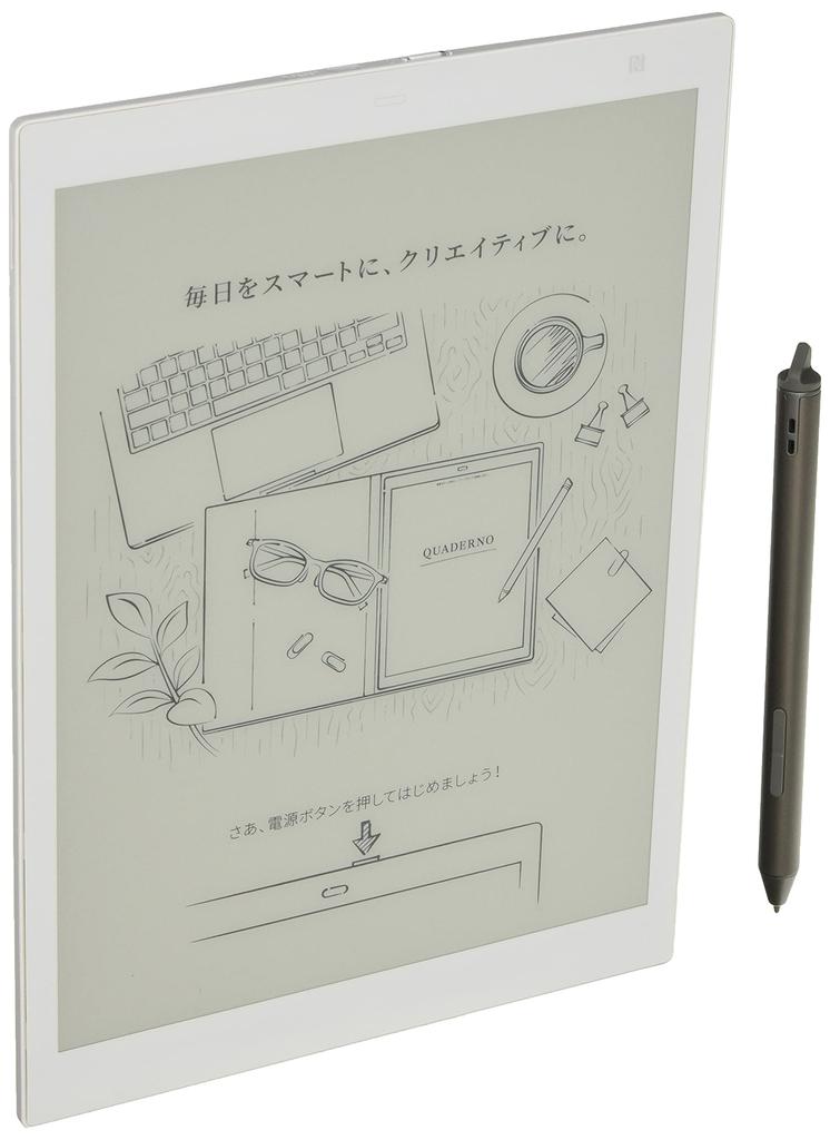 Fujitsu flexible electronic paper QUADERNO A5 size [Official] 10.3-inch / FMV-DPP04