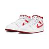 Air Jordan 1 Mid SE PS White Dune Red Kids Sneakers Lobster Sail Vachetta-Tan FJ3467-160