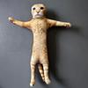 Animal Figure Cat Plush Doll Built in Skeleton Funny Cat Toy Kawaii Plush Cat Toy  Kids Toy