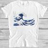 The Great Ramen Off Kanagawa Under a Wave Meme Vintage Gift Tee T Shirt 4006