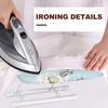 Foldable Ironing Board Lightweight Easy To Carry for Quick Touch On Shirts and Sleeves Cuffs, Neckline for Laundry