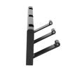 Balck Originality Hook Coat Hook Concealed Row Hanger for Home Doorway Living Room