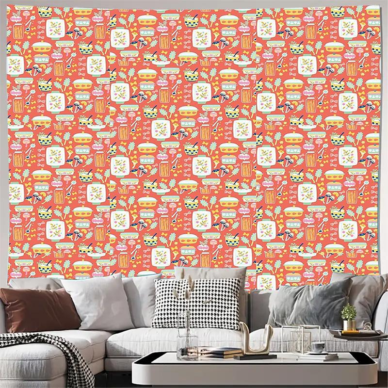 Без рамы Бохо Настенный Гобелен Эстетичный Декор Комнаты Природа Пейзаж Лес Гора Гобелен Домашняя Комната в Общежитии Задний Фон Настенное Украшение 74x94cm(29x37in)