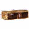 VidaXL Wall-mounted TV Cabinet 60x30x19 Cm Solid Reclaimed Wood, Media Unit, Sideboard, Entertainment Center, 4017474