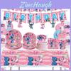 Lilo Stitch Dekoracje Urodzinowe Akcesoria Baner Topper na Tort Balony