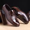 Men's Leather Shoes: Versatile Casual & Formal Footwear for Weddings, Office, or Everyday Fashion