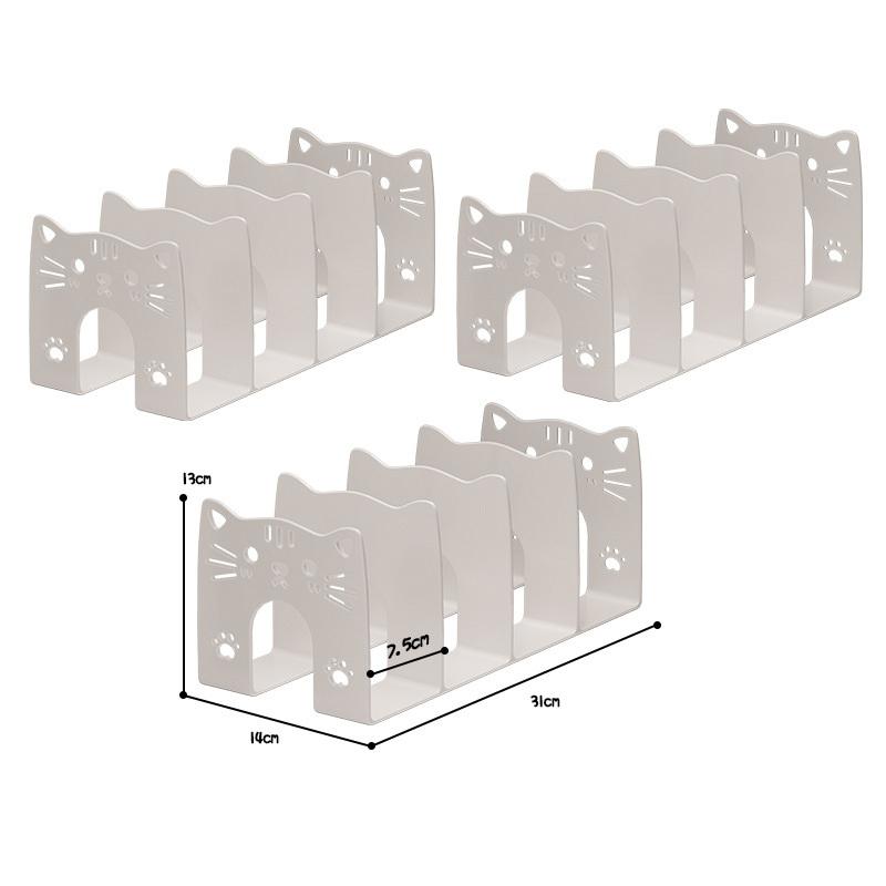 Kitten Shoe Storage Rack Shoe Rack Acrylic Box Entry-Level Simple Shoe Cabinet Partition Shoe Box Large Capacity Space Saving