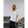 Fashion Summer New round Neck T-shirt Loose Half-Sleeve Top Letter Printed Loose T-shirt