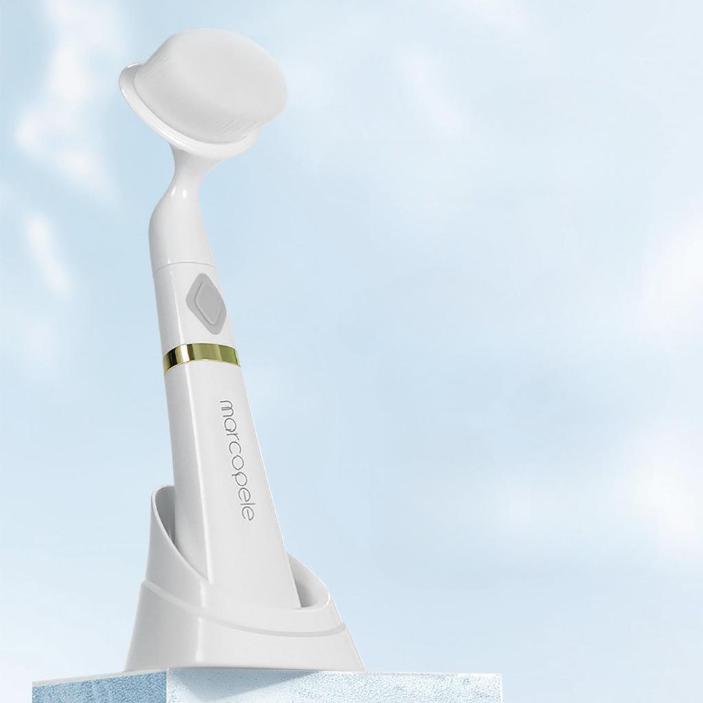 Facial Cleanser Electric Cleanser Brush Household Accessories White Sonic Facial Pore Cleaner Tool Blackhead Cleaning Instrument