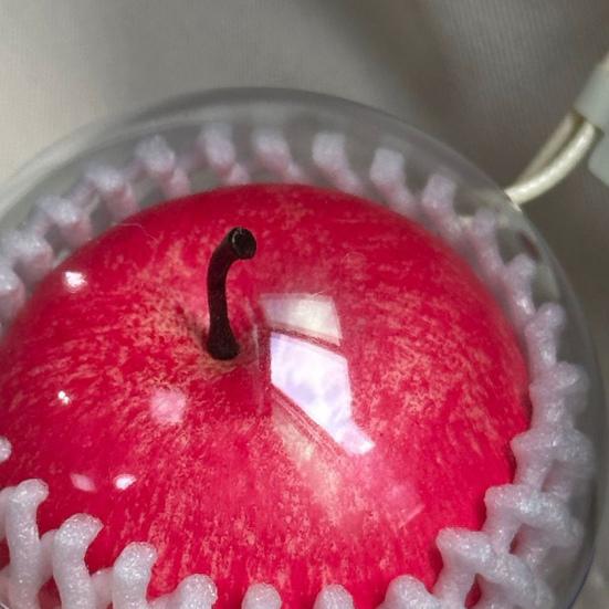 Christmas Fruit Pendant Red Fruit Car Rear View Mirror Charm Fruit Shaped Hanging Ornaments for Xmas Tree Auto Accessory