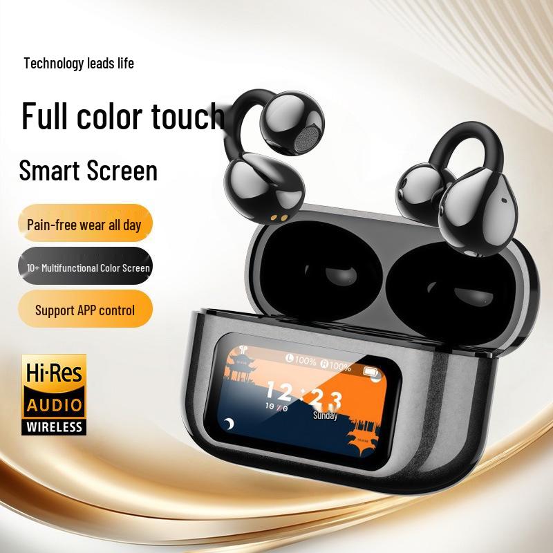 Model XG42 Wireless ANC Earbuds: Smart Bluetooth, In-Ear Design, Screen Display, Universal Compatibility for Mobile and Sports