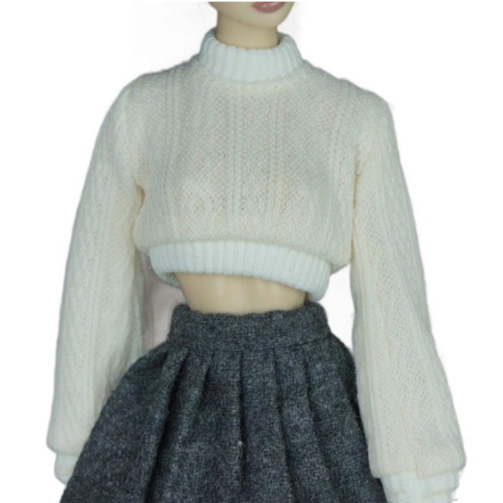 Handmade Doll Accessories Tops Mini Dressing Clothes New Doll Knitted Sweater for 1/6 Doll