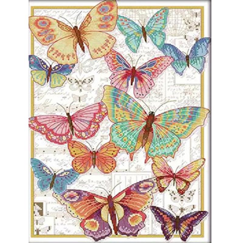 Full Round Diamond Painting Flower Butterfly Pictures Of Rhinestones Diamond Embroidery Animal Cross Stitch Home Decor