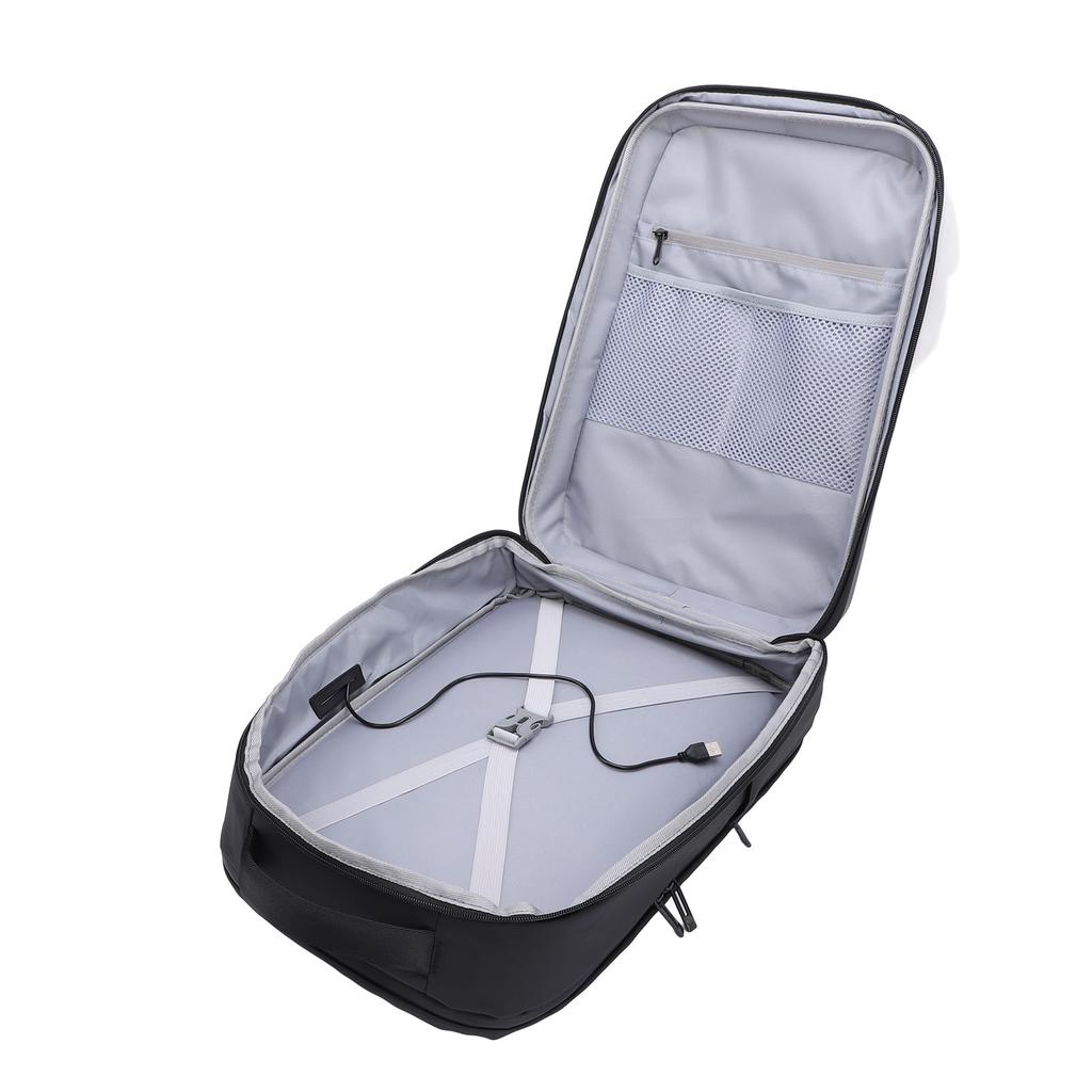 Satelliten-Rucksack Wasserabweisende Schützende Reisetasche mit USB-Ladeanschluss für Kabel Power