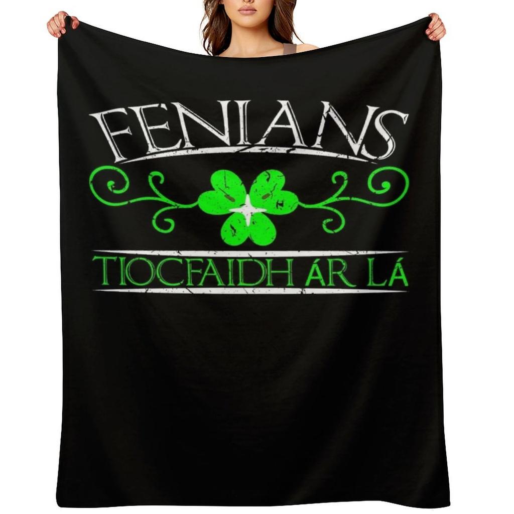 Irish Republican Our Day Will Come Ireland Throw Blanket Comforter Retros Cute manga Blankets