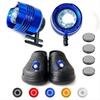 2 Stück Scheinwerfer für Crocs, LED-Licht für Crocs-Schuhdekoration, Lustiges Croc E Zubehör Schuhlichter Praktisch Camping