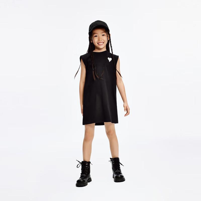 little MO&Co. Girls' Moisture-Wicking Summer Vest Dress