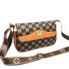 New Fashion Trend Mom Ladies Oblique Span Bag Soft Leather Cover Mobile Phone Change Bag Female