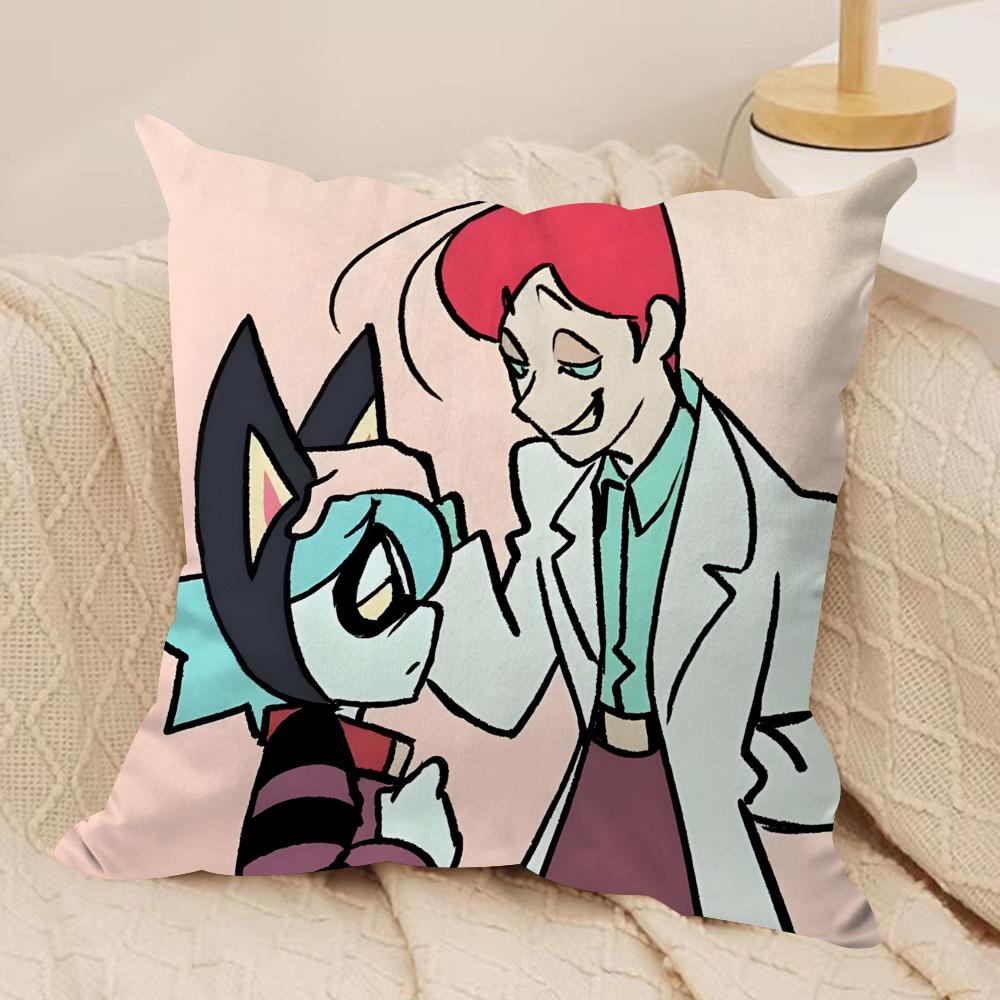 

Психомилашки Мими Наволочка Мягкая Плюшевая Ткань Двусторонняя Печать Наволочка на Подушку для Дивана для Всех Сезонов Домашний Декор Подарок 30cmx30cm