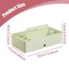 Tragbare Box 8 Fächer Kosmetikhalter Bürobedarf Arbeitsplatte Make-up Schreibtisch Badezimmer Multifunktionaler Caddy Organizer