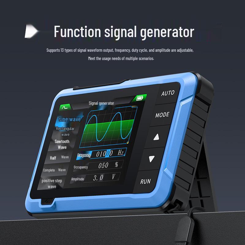 FNIRSI DSO510 Handheld Digital Oscilloscope & Multifunction Signal Generator