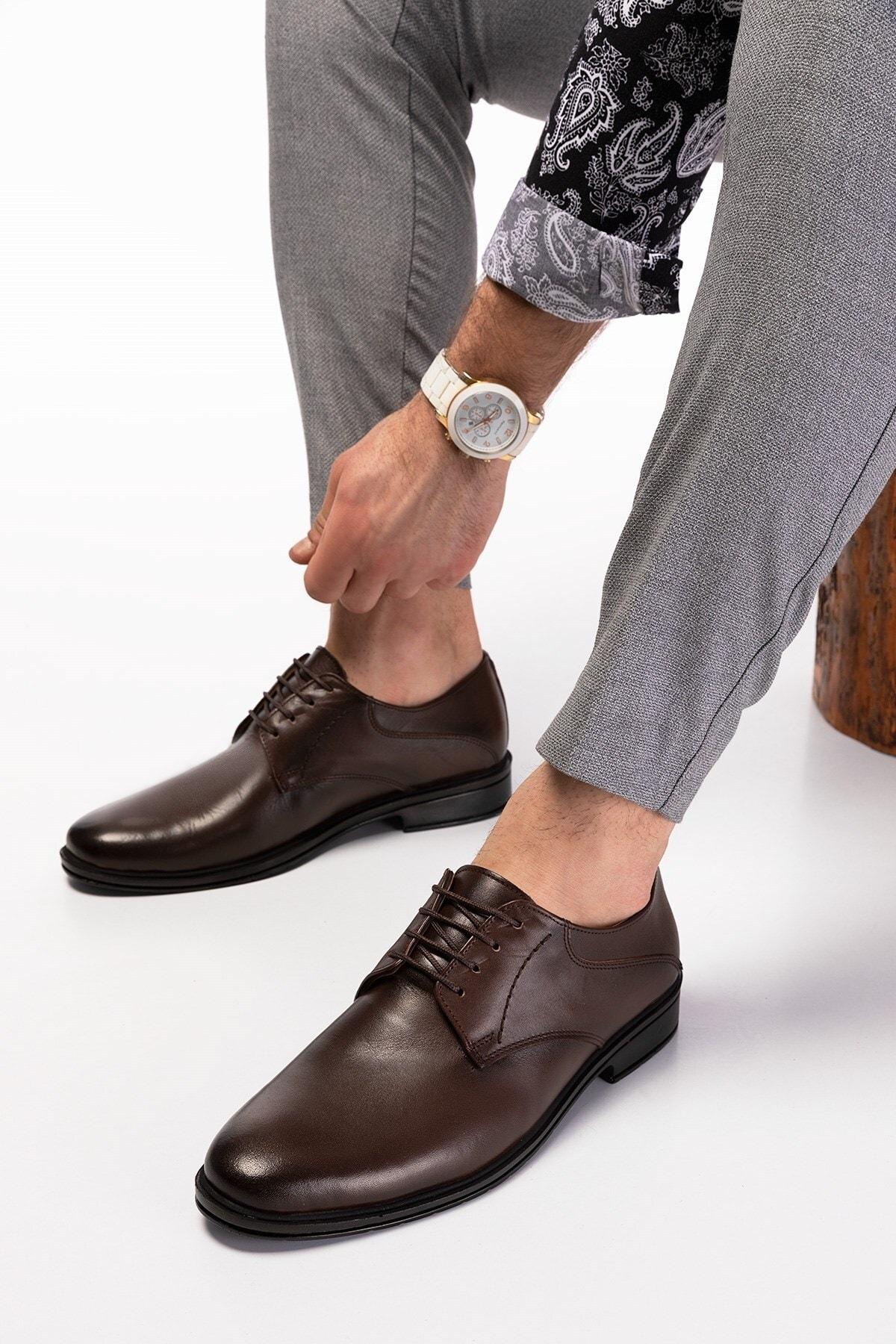 

Мужская обувь из натуральной кожи, 2 цвета, классическая обувь из светлой внутренней и внешней кожи