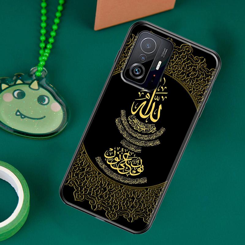 Arab Muslim Islamic Case For POCO F5 X5 X3 Pro X4 F4 GT F3 M5s C40 Cover For Xiaomi 13 12 Lite 11T 12T Pro 12X