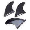 Surfboard Fins Set of 3 Sturdy PVC   for Longboard Shortboard Stand Up Paddle Board