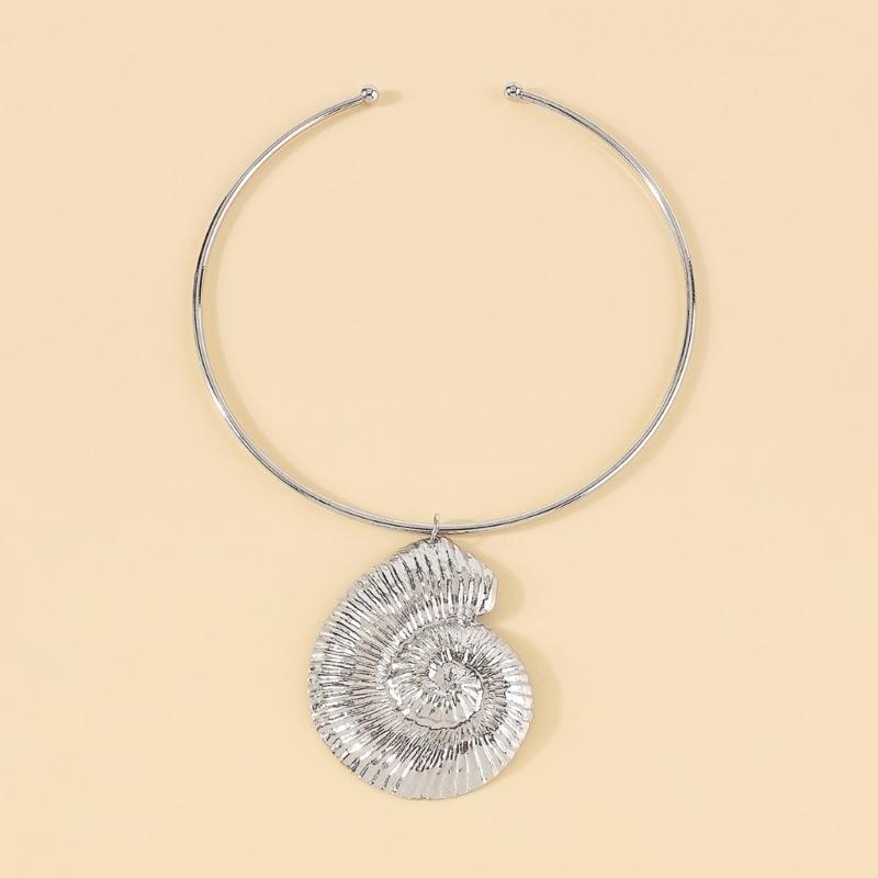 Y2K Beach Collar For Women Teens Beach Vacation Seashells Necklace Decoration