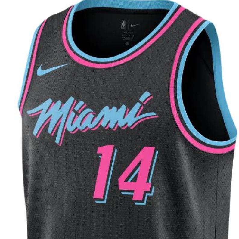 Nike X NBA Miami Heat FW25 Tyler Herro Basketbalshirt Heren HM5987-014