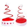 2Pcs Christmas Hat Kids Spring Design Funny Party Supplies Costume Accessory Gift One Size Fits Most Adults Children