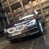 XLG M929G-6 1:24 Alloy Sedan Model, 760Li Metal Simulation Car Ornament, Ideal Birthday Gift