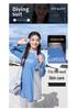 Women's Two-Piece Long Sleeve Quick-Dry Surfing Suit with Sun Protection