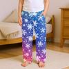 Children's Soft Comfortable Pyjama Bottoms Casual  Christmas Print Home Pants