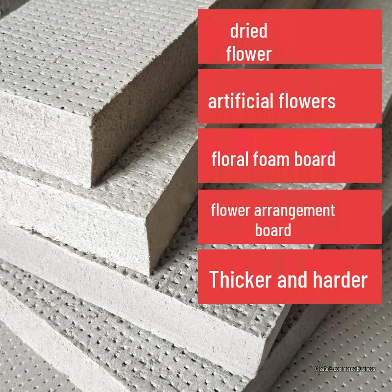 High-Density Floral Foam Block for Flower Arrangements, Weddings, and Dried Flowers