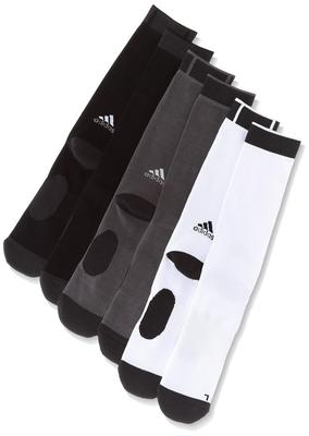 Adidas Clima Training MKV39 Sizes Socks, 3-Piece Set, [Unisex], BK3896, White/Trace Gray, S17/Black, 28-30cm