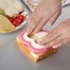 Stampo per Onigiri Plastica Cibo Riutilizzabile Stampi da Cucina Forma di Cuore Bambini Sushi Maker Strumento Accessori Cucina Ristorante
