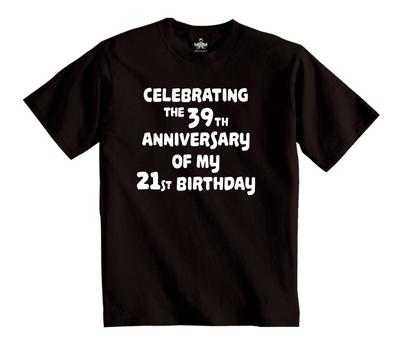Celebrating 60th T-Shirt Funny Mens 60th Birthday Gift Tee Unisex Cotton Sixty